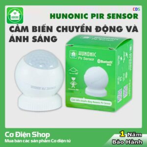 Cảm Biến Chuyển Động Và Ánh Sáng - Hunonic Pir Sensor - Công nghệ Bluetooth Mesh