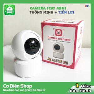 Camera Wifi trong nhà Hunonic ICat Mini - Hàng chính hãng - Bảo hành 24 tháng