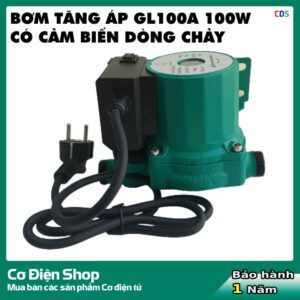 Bơm tăng áp GL100A 100W - Có cảm biến dòng chảy - Bật tắt bơm tự động khi đóng mở van