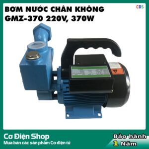 Máy Bơm Nước Chân Không GMZ-370 220V, 370W - Thích hợp bơm nước giếng, bơm lên bồn, bơm tưới, rửa xe